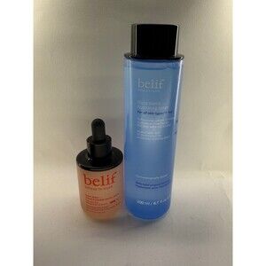 belif Aqua Bomb Hydrating Toner + Retinol Peptide Serum Set